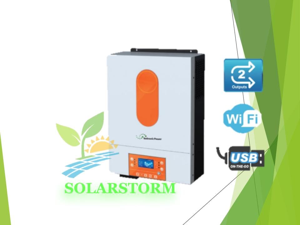 Inversor Cargador 6000W 48V AXPERT VM3 TWIN