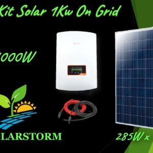 kit solar on grid 1000w policristalino