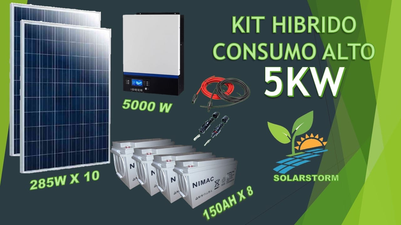 kit solar fotovoltaico 5kw