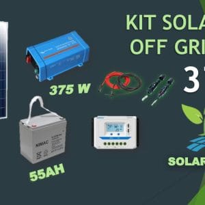 kit solar off grid 375w