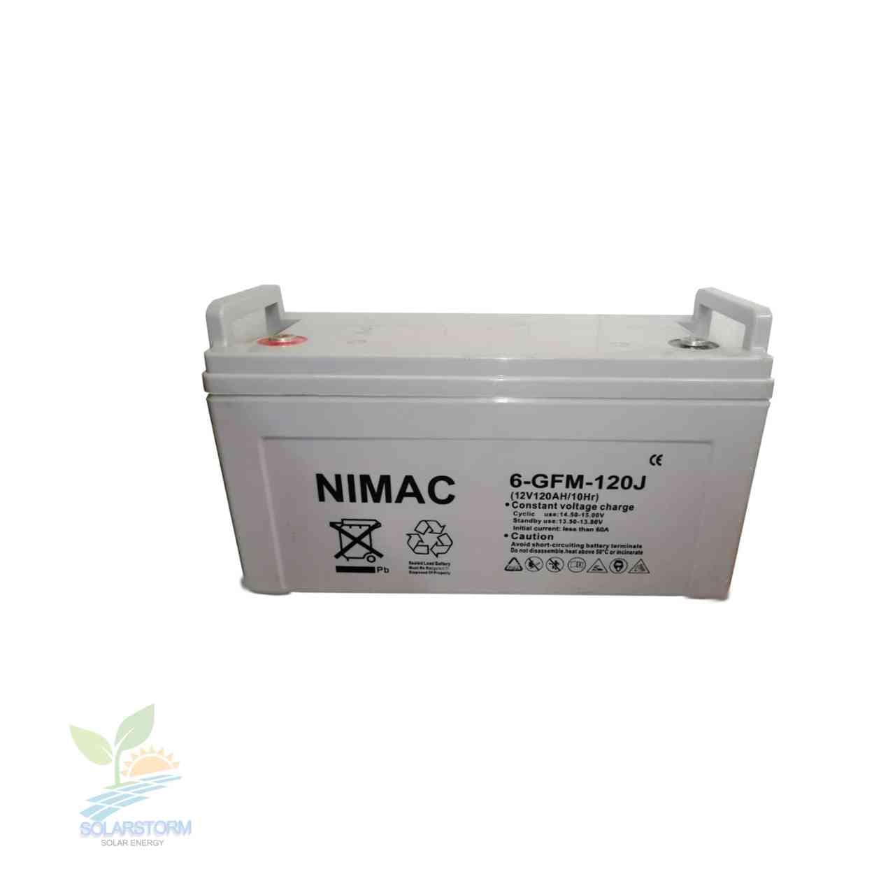 Batería 120ah 12V Gel NIMAC