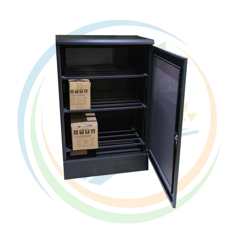 Gabinete para Baterías Solares plomo GEL o AGM 12x120Ah