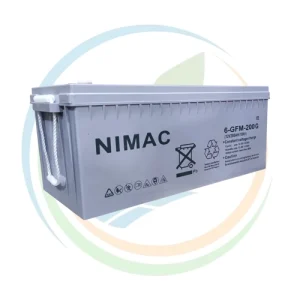 Batería de GEL 200Ah 12V Serie G Nimac